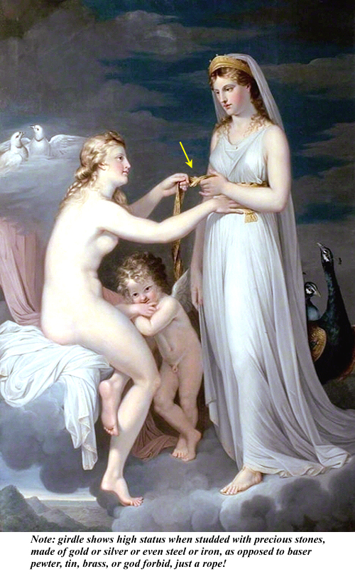 Juno Borrowing Girdle of Venus